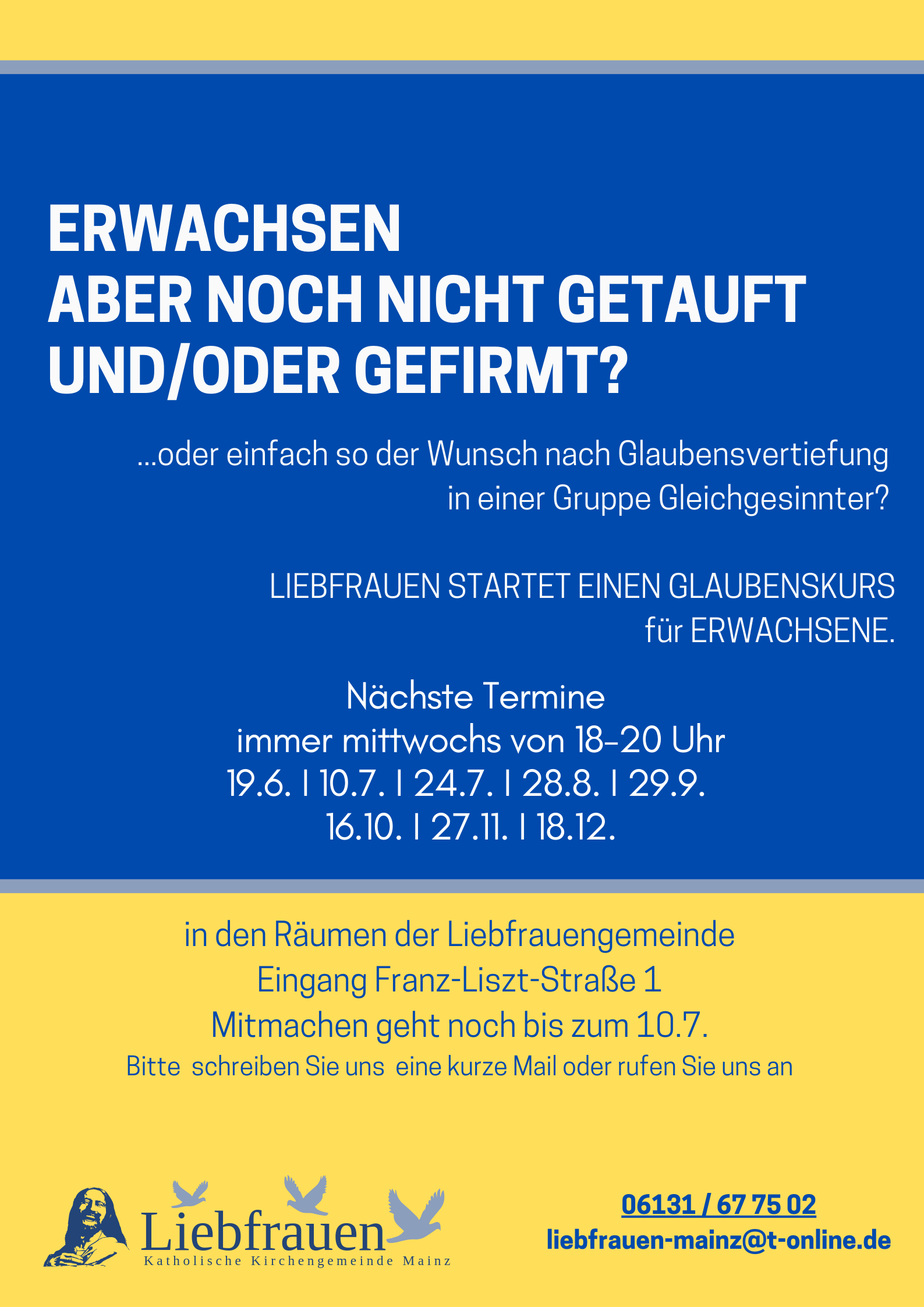 Erwachsen glauben