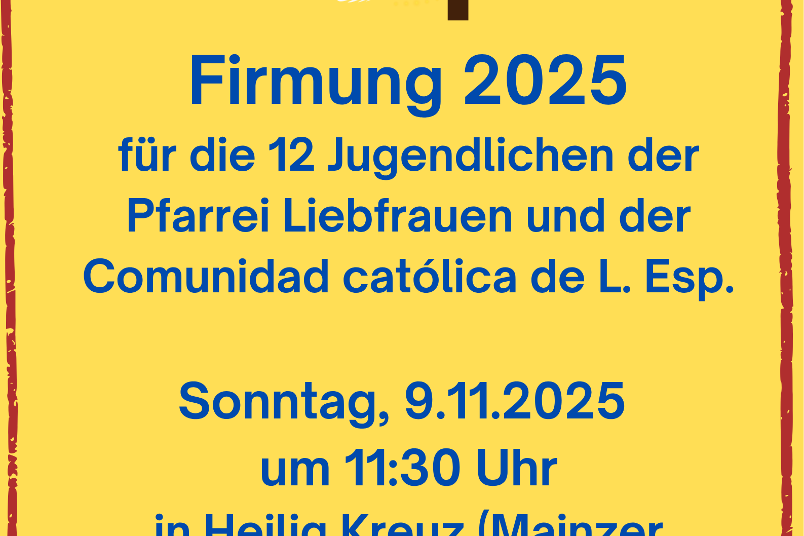 FIRMUNG TERMIN 2025