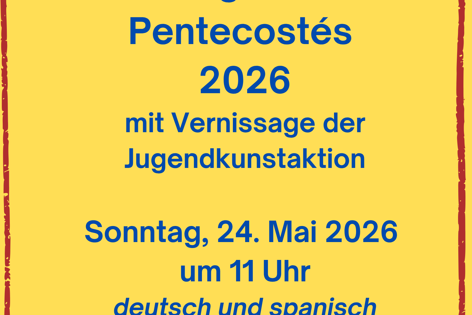 Pfingsten 2026
