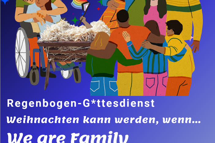 Regenbogen-G*ttesdienst „We are Family“