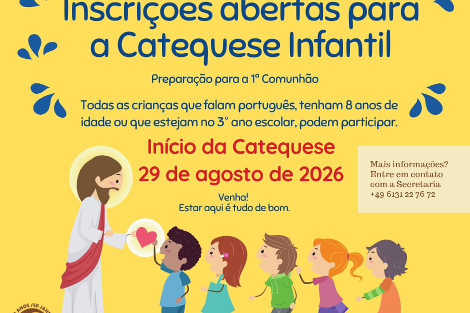 Post Catequese Infantil 2026