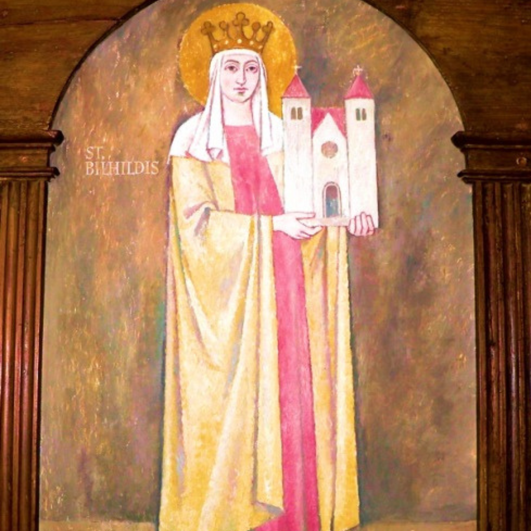 St. Bilhildis (c) Adaptado pela Secretaria Paroquial