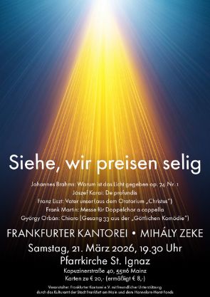 A cappella Mainz (c) Frankfurter Kantorei