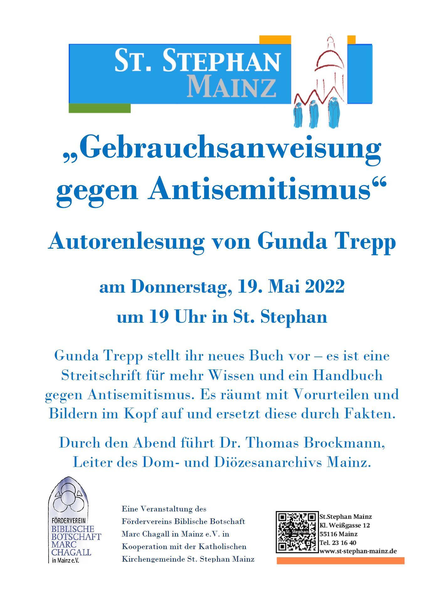 Autorenlesung _Gunda_Trepp (c) Verein Biblische Botschaft, Mainz