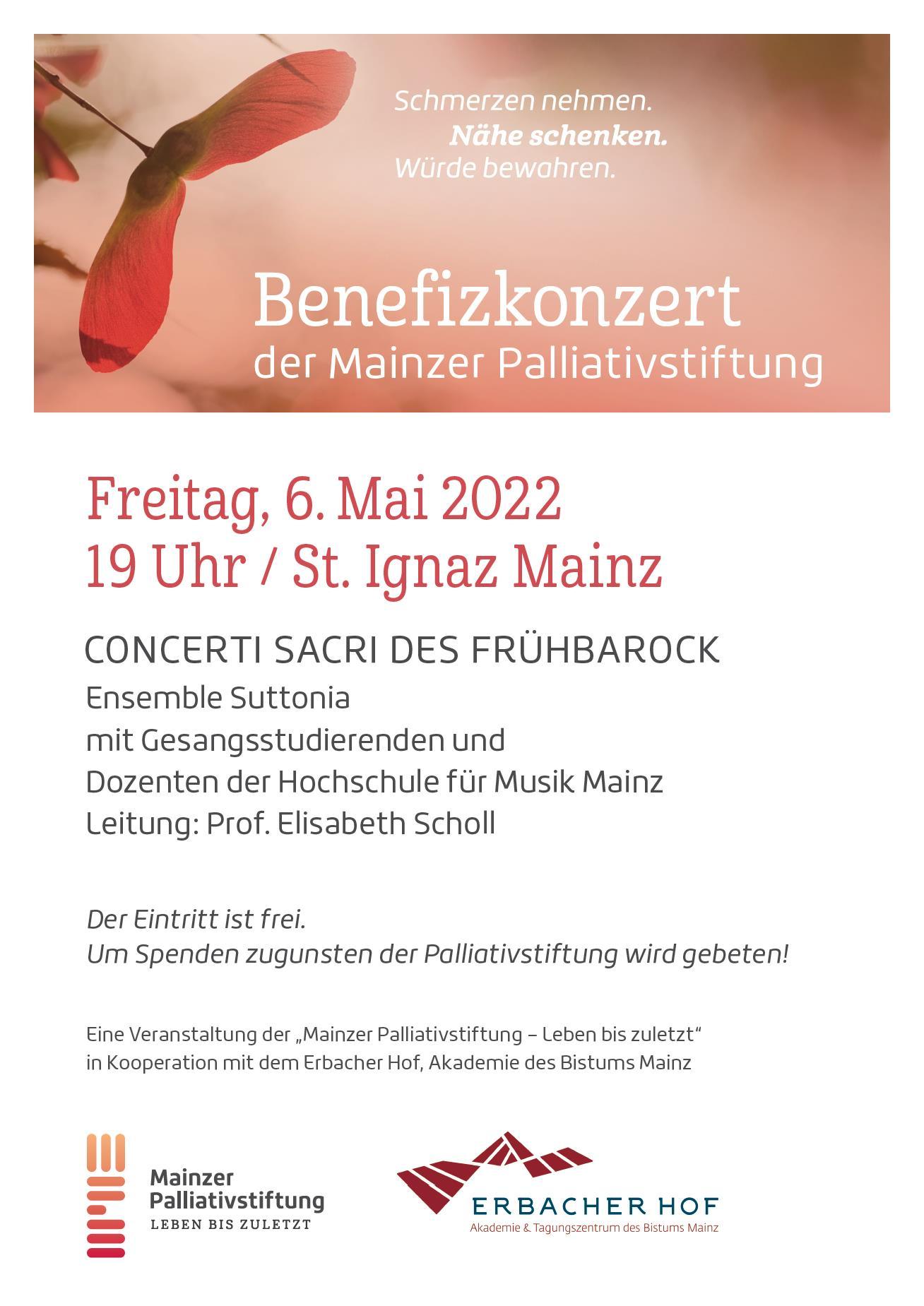 Benefizkonzert der Mainzer Palliativstiftung (c) Mainzer Palliativstiftung