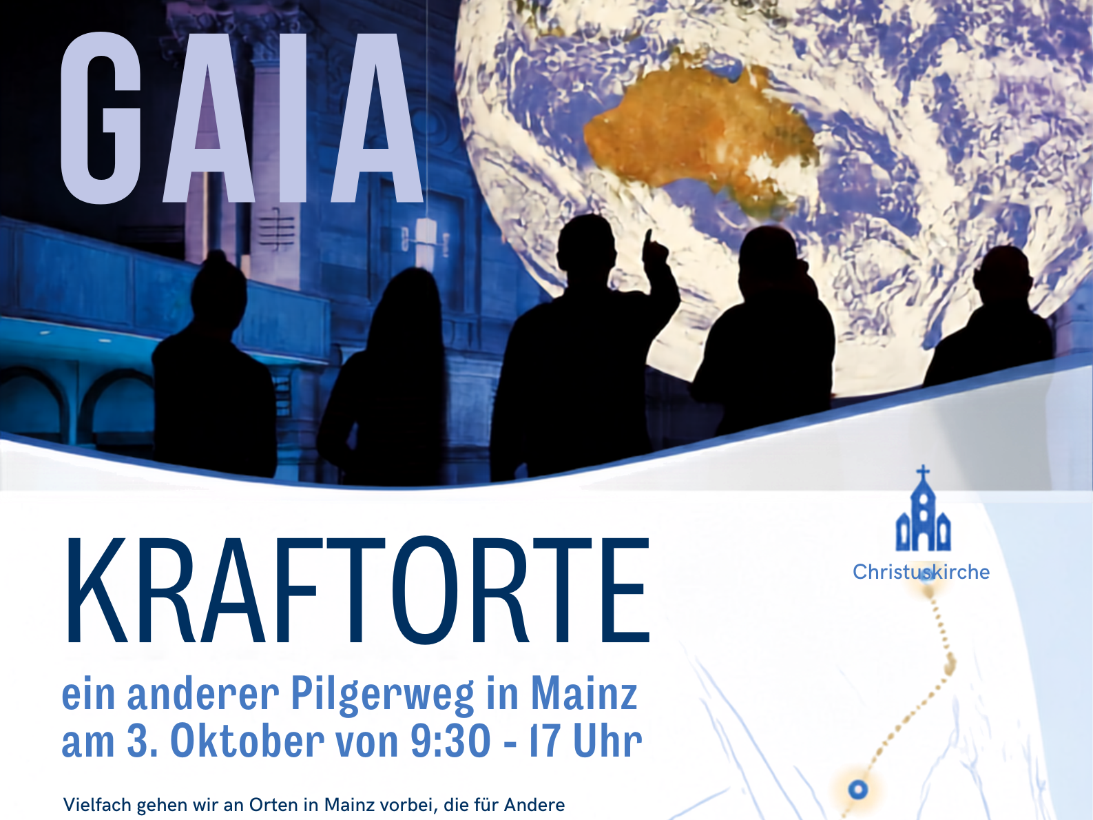GAIA Veranstaltungsplakat
