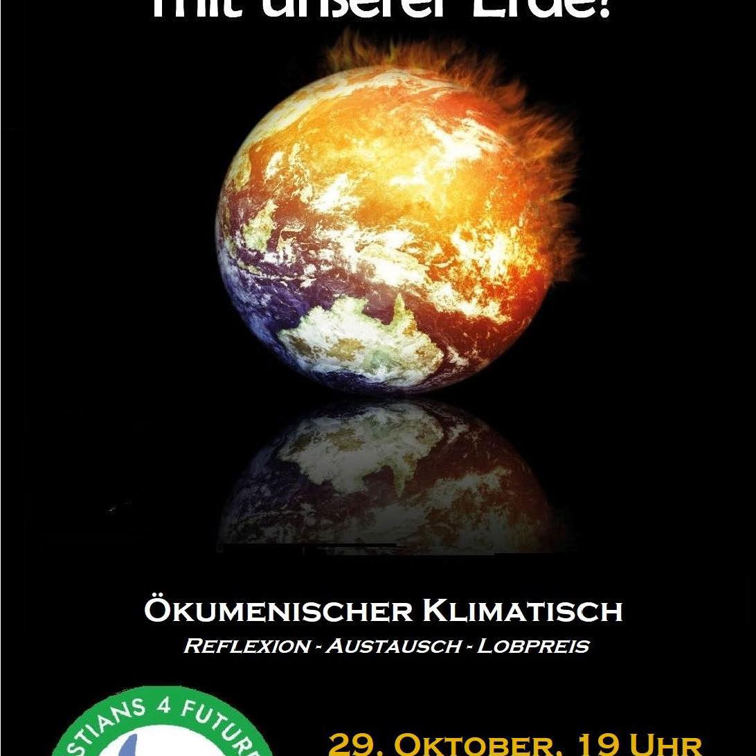 Ökumenischer Klimatisch 29.10.22_Plakat