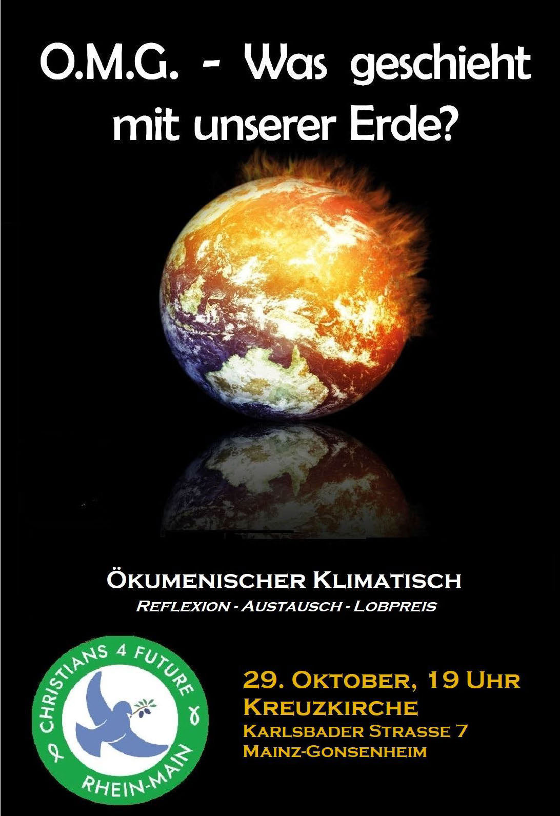 Ökumenischer Klimatisch 29.10.22_Plakat (c) Christians for Future