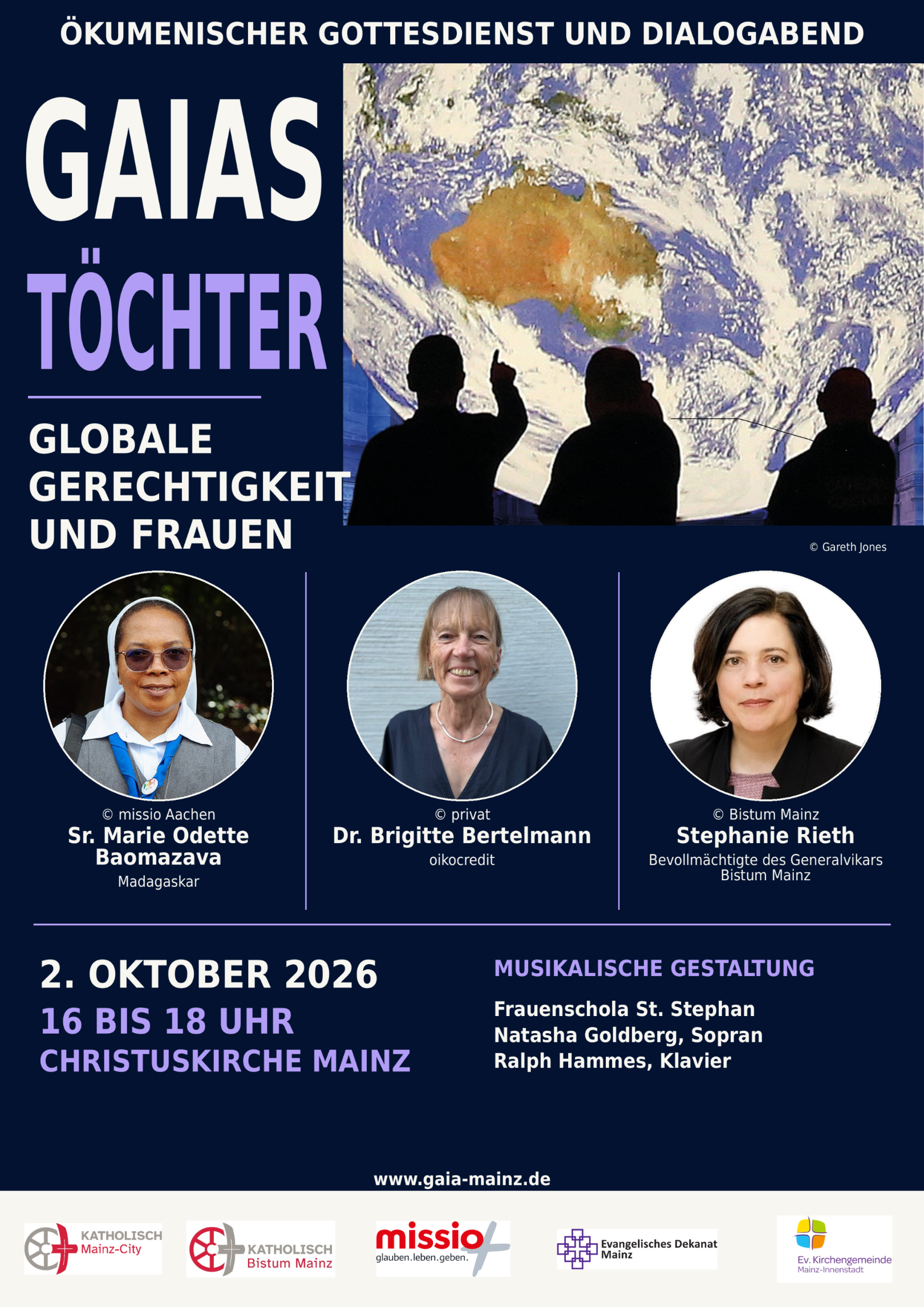 PlakatGaiasTöchter (c) Pastoralraum Mainz City