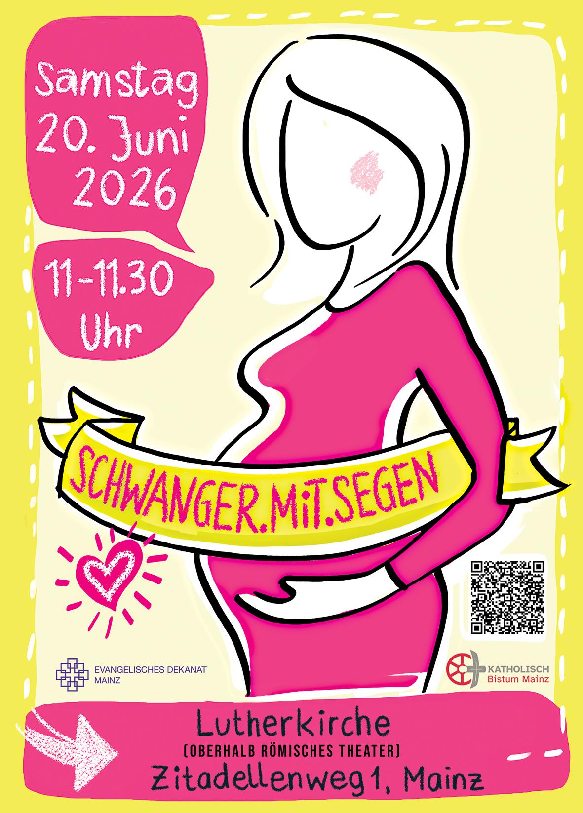 Schwanger mit Segen (c) Bistum Mainz / Evangelisches Dekanat Mainz