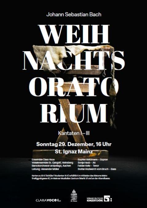 Weihnachtsoratorium (c) Ensemble Clara Voce