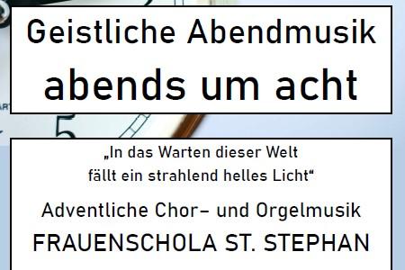 Geistliche Abendmusik im Advent