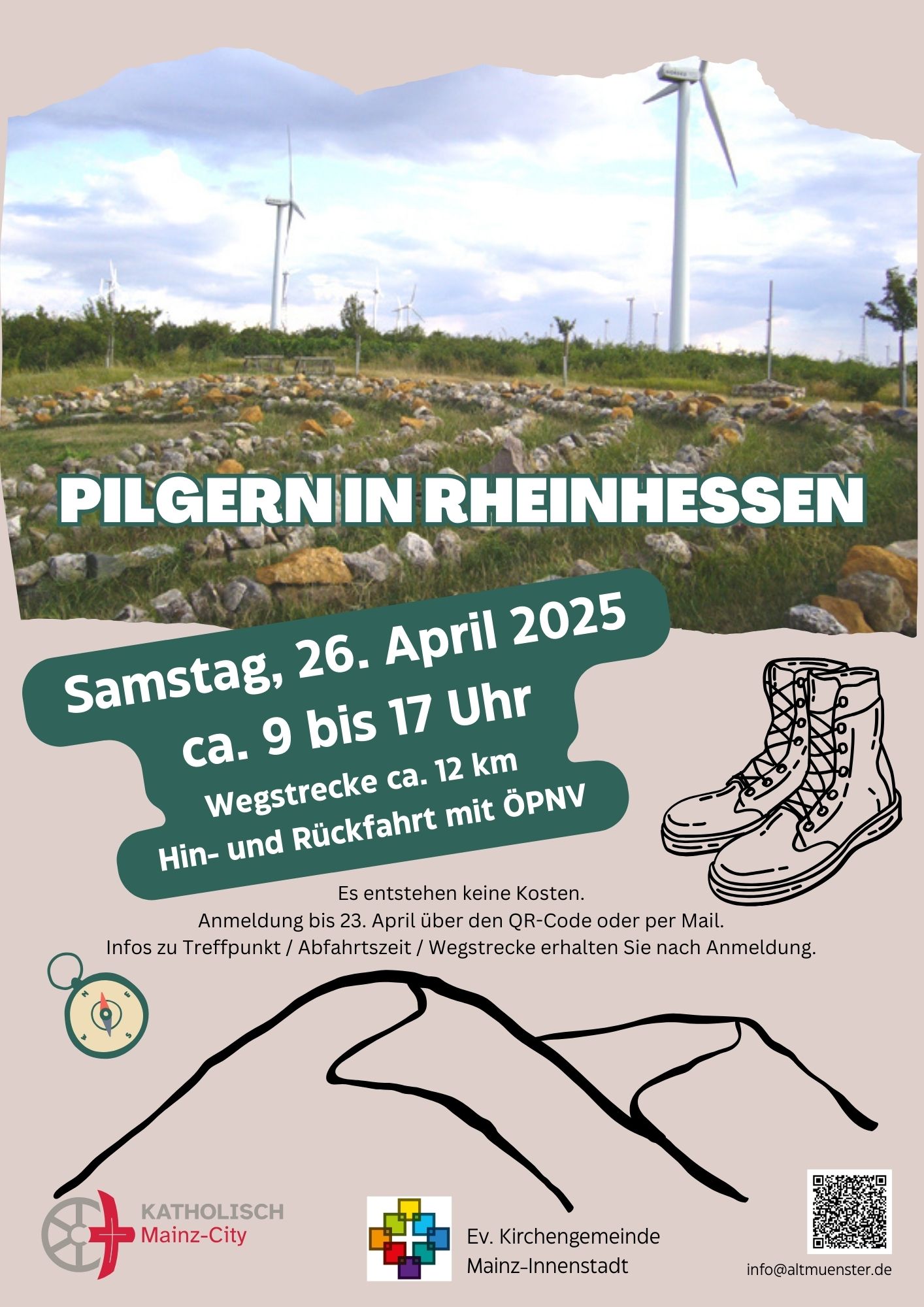 ökumenischer Pilgertag in Rheinhessen (c) Kath. und ev. Innenstadtgemeinden Mainz