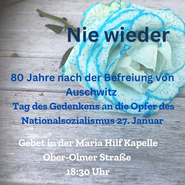 Nie wieder 27.1.25 (c) Dr. Eva Baillie