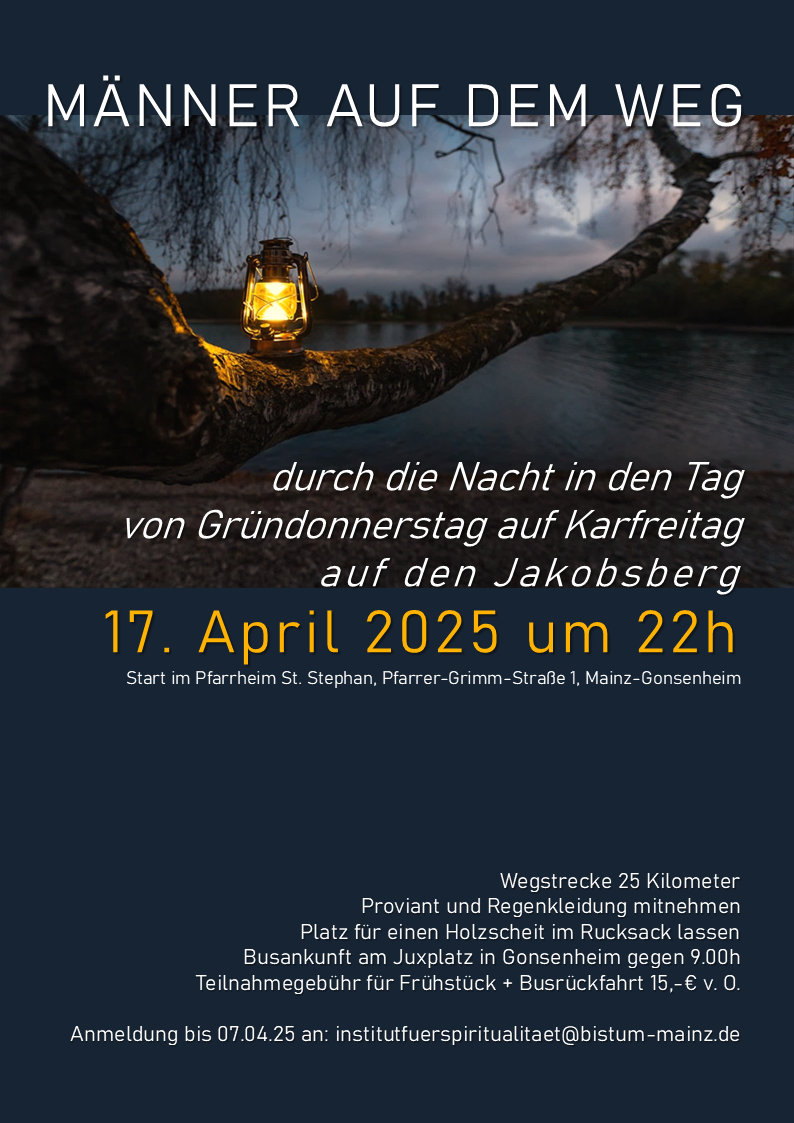 Plakat Gründonnerstag 2025 (c) Bardo Zöller
