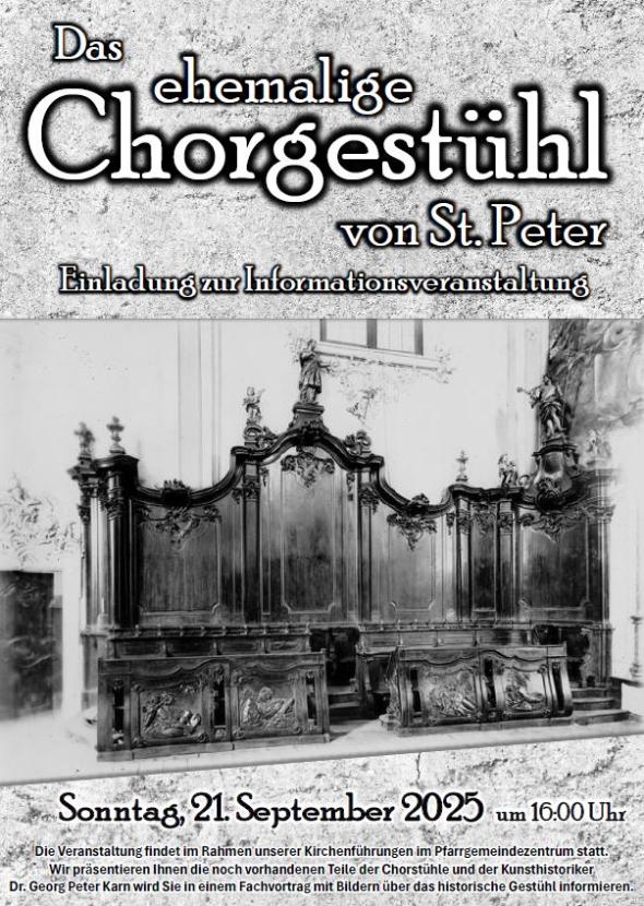 2025.09.21 Vortrag Chorgestühl (c) St. Peter Mainz