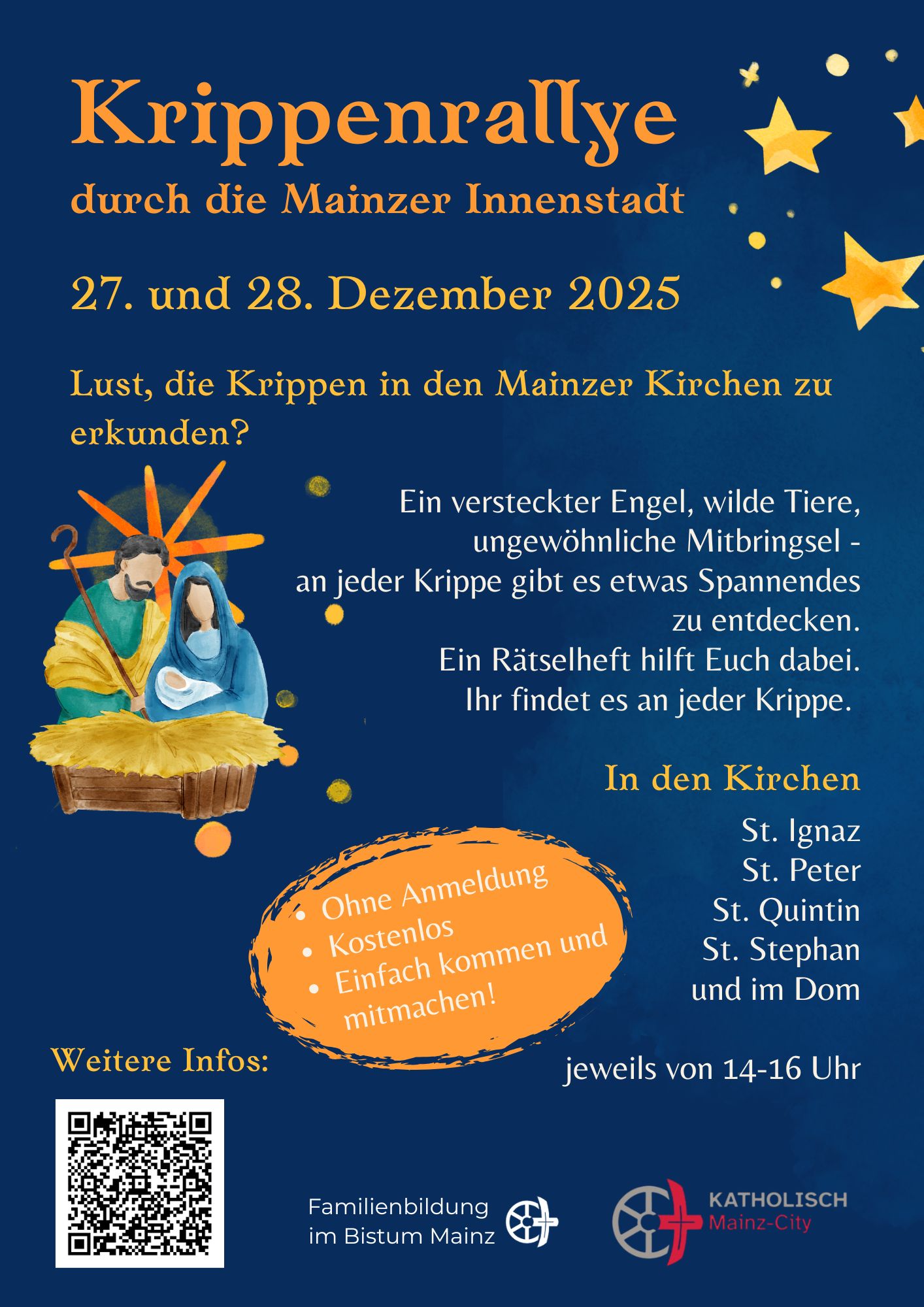 Krippenrallye 2025 (c) Familienbildung Bistum Mainz/Kath. Kirche Mainz-City