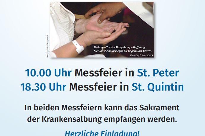 Messfeier mit Krankensalbung