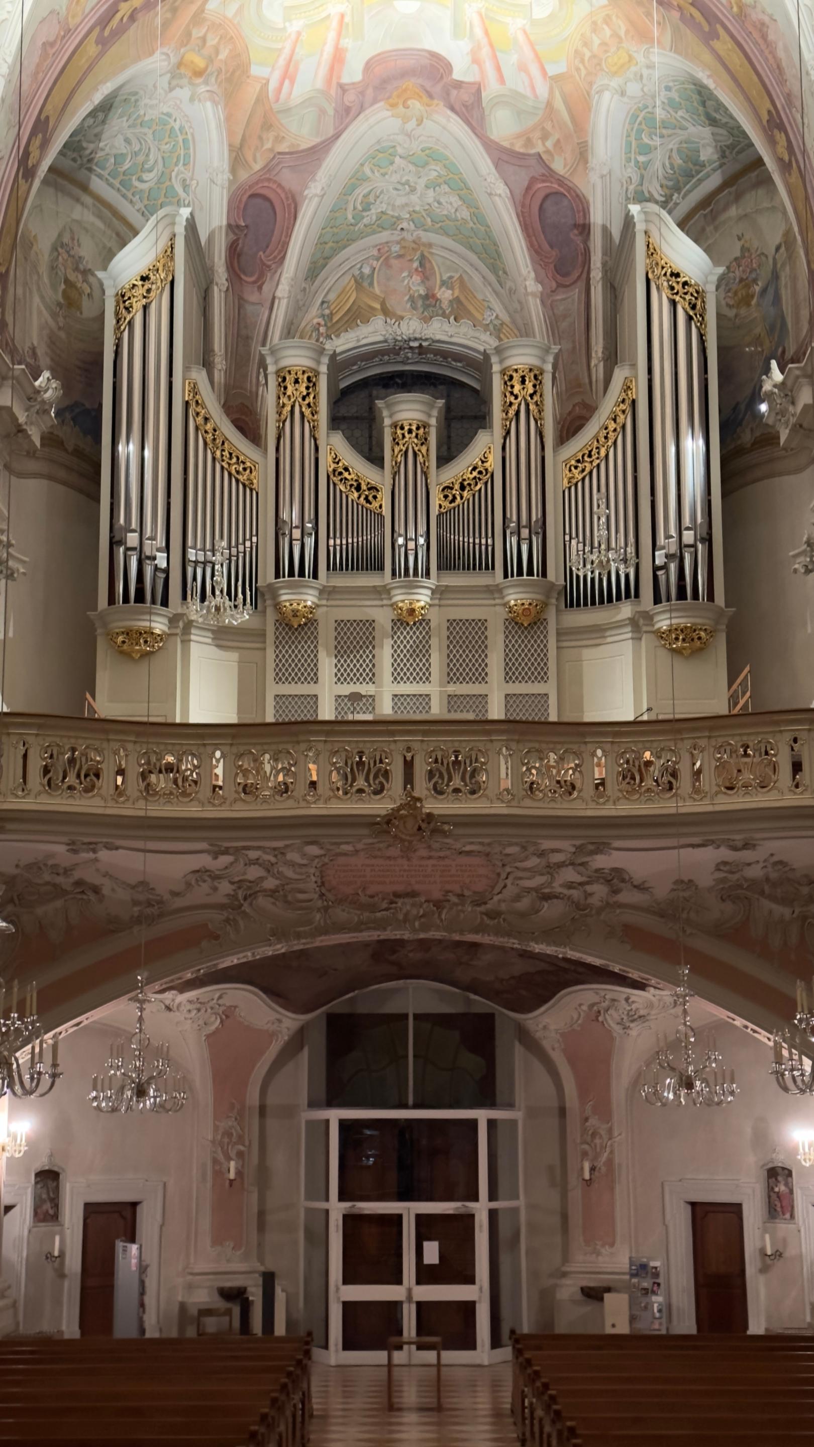 Blick zur Orgel von St. Peter (c) Andreas Leuck