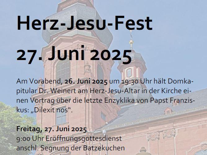 Herz-Jesu-Fest 2025