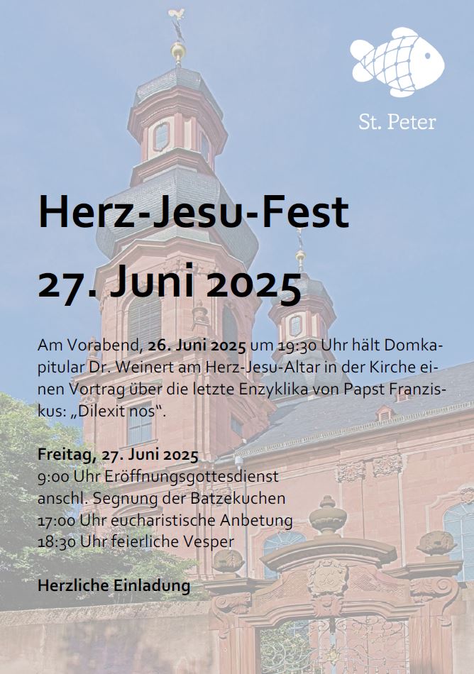 Herz-Jesu-Fest 2025 (c) St. Peter Mainz