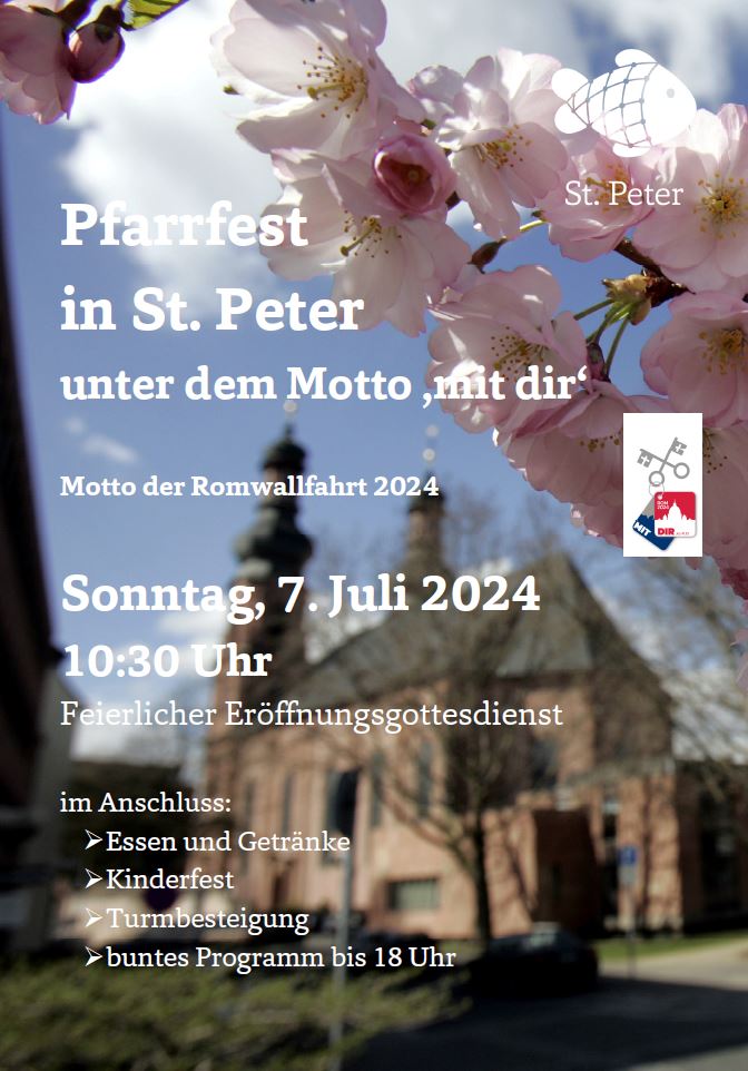 Plakat Pfarrfest 2024 (c) St. Peter Mainz