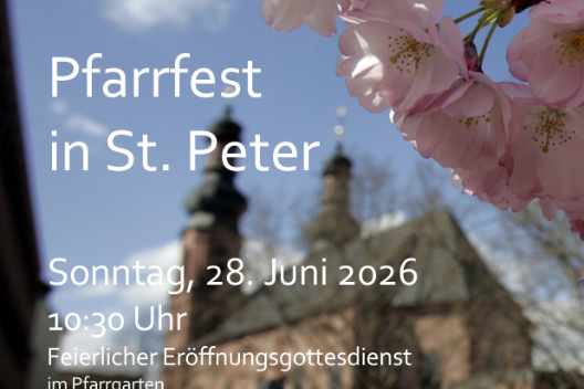 Plakat Pfarrfest 2026
