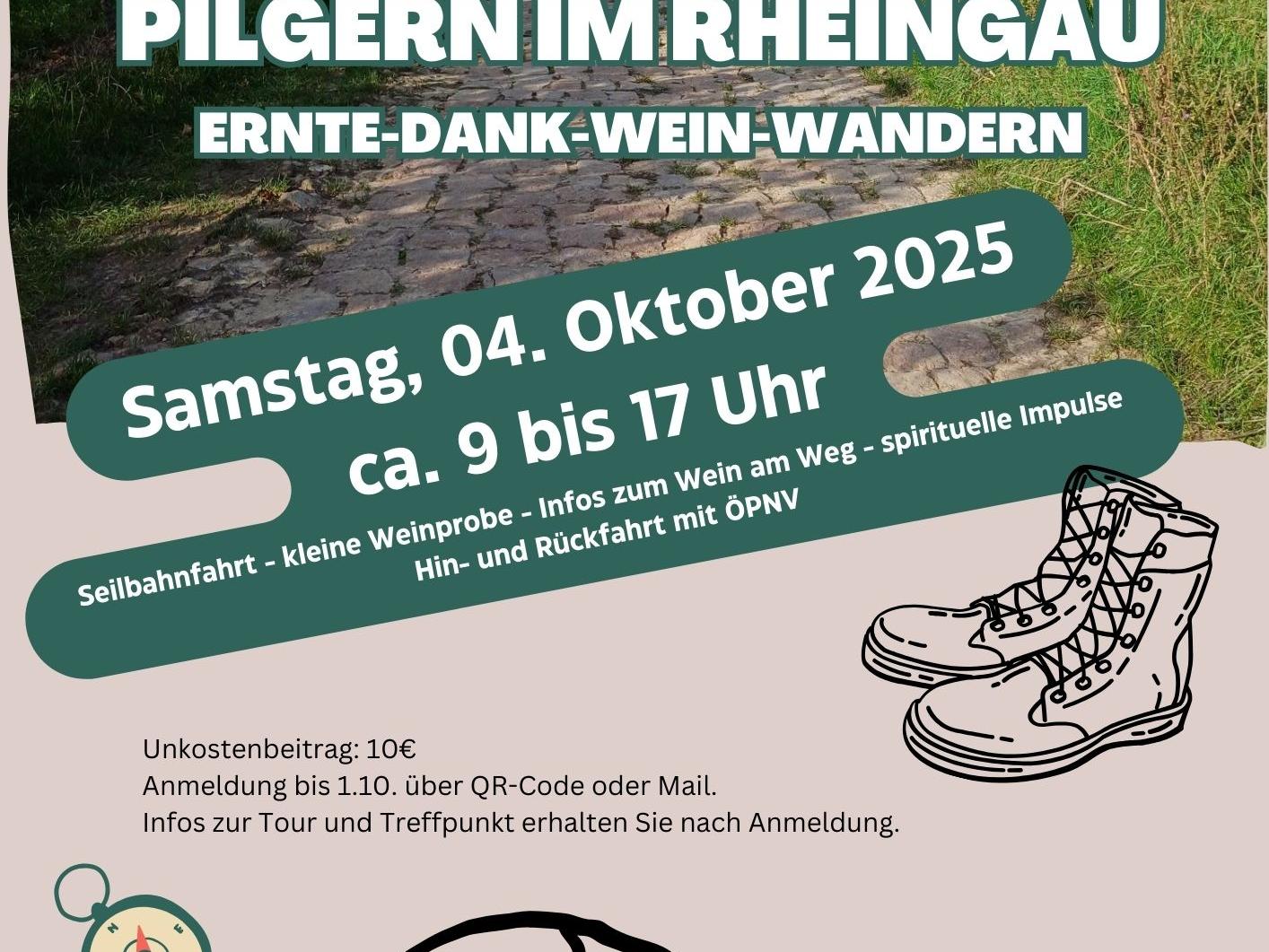 ökumenischer Pilgertag in Rheinhessen