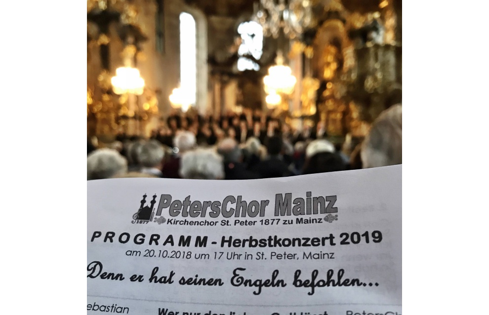 Plakat 2019 (c) PetersChor Mainz