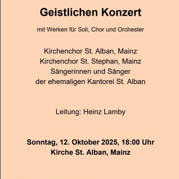 Geistliches Konzert