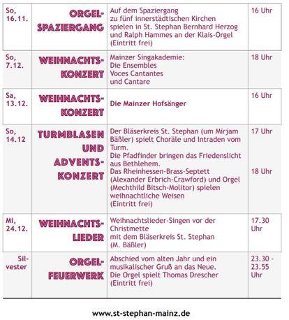 Musik in St. Stephan (c) S. Kirsch