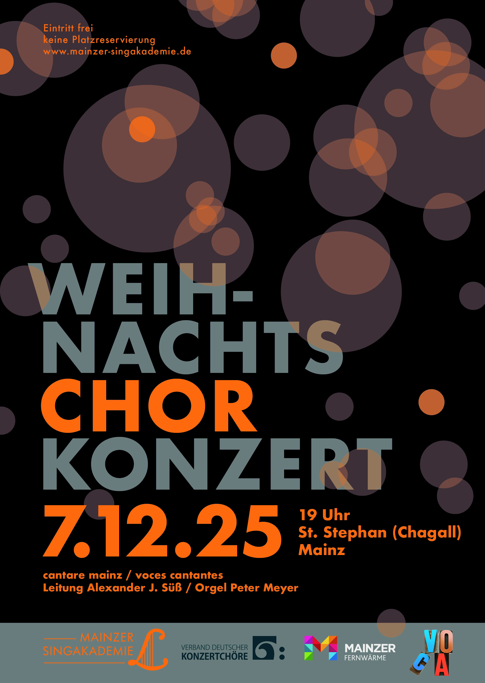 Weihnachtskonzert (c) Mainzer Singakademie
