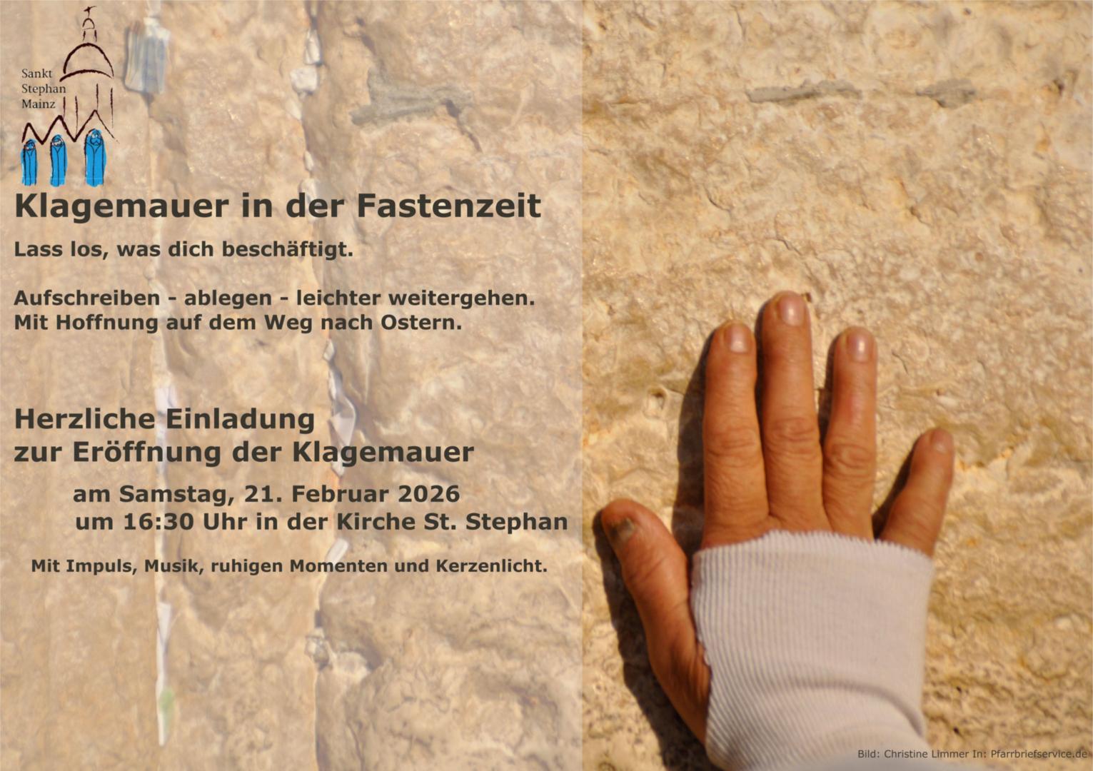 Klagemauer St. Stephan (c) M. Dulisch