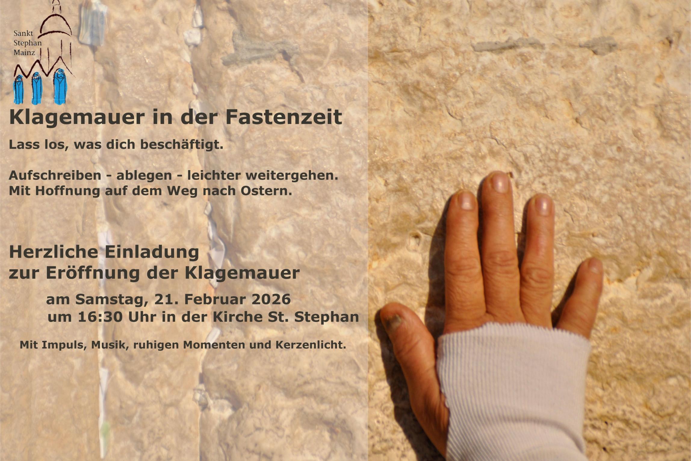 Klagemauer St. Stephan