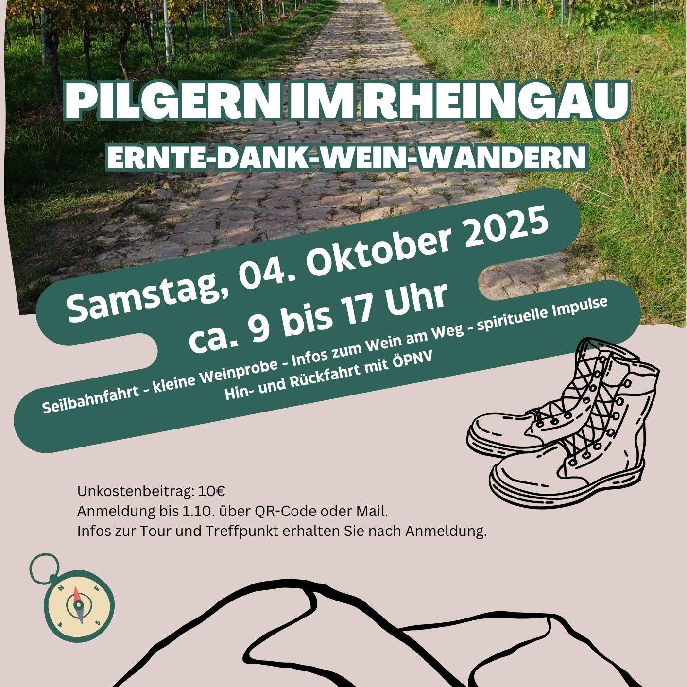 Ökumenischer Pilgertag in Rheinhessen