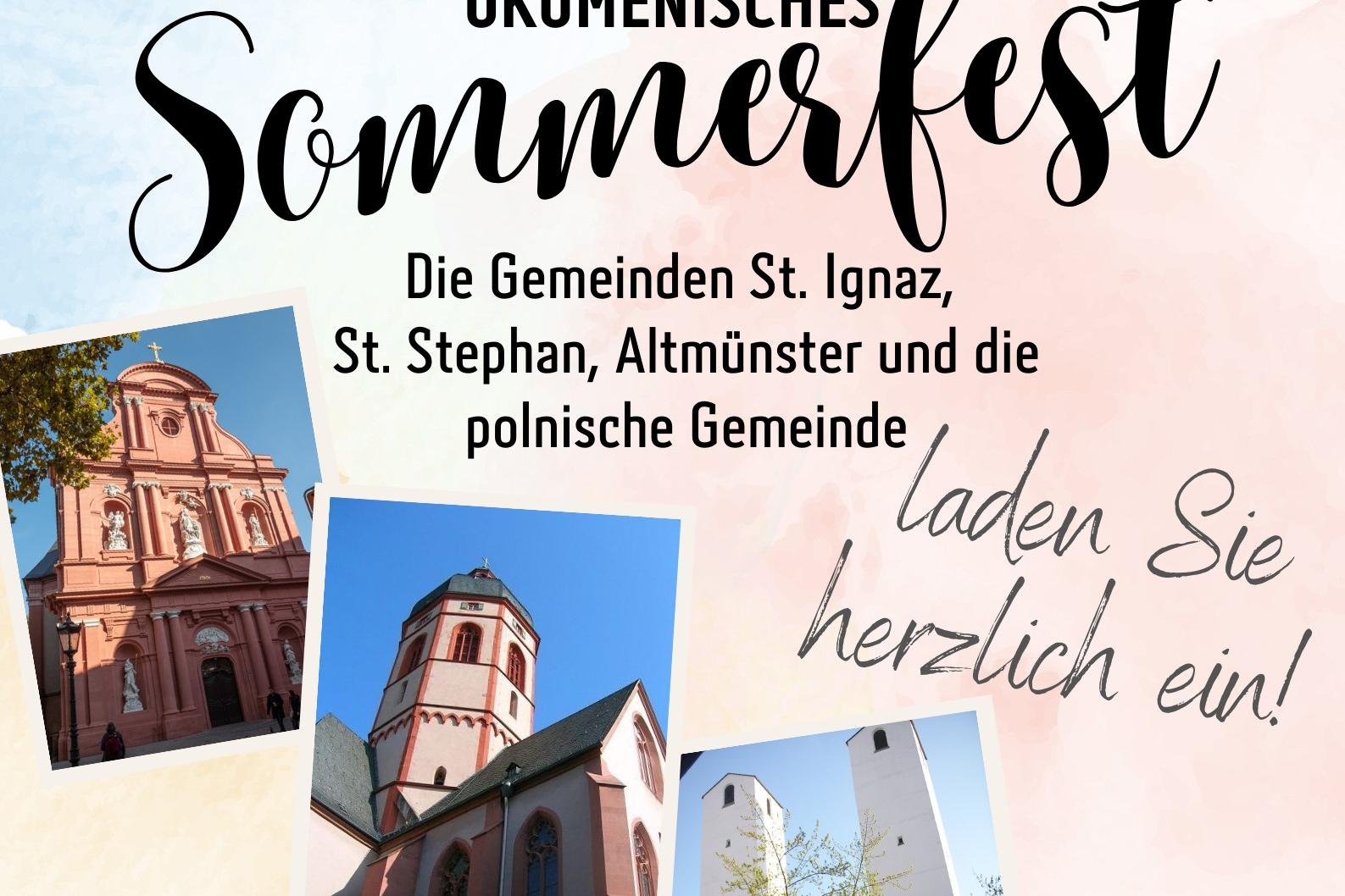 Ökumenisches Sommerfest