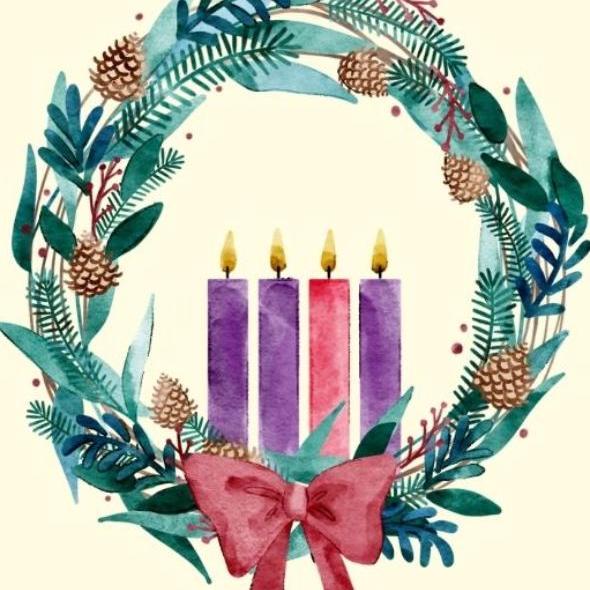 Familien feiern Advent