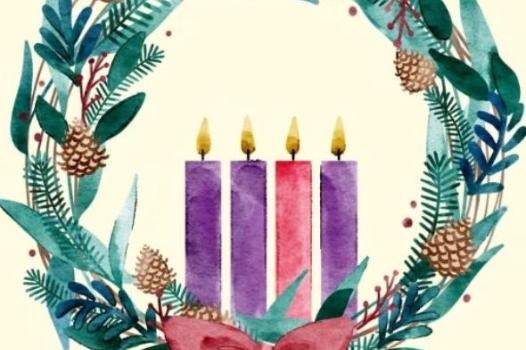 Familien feiern Advent