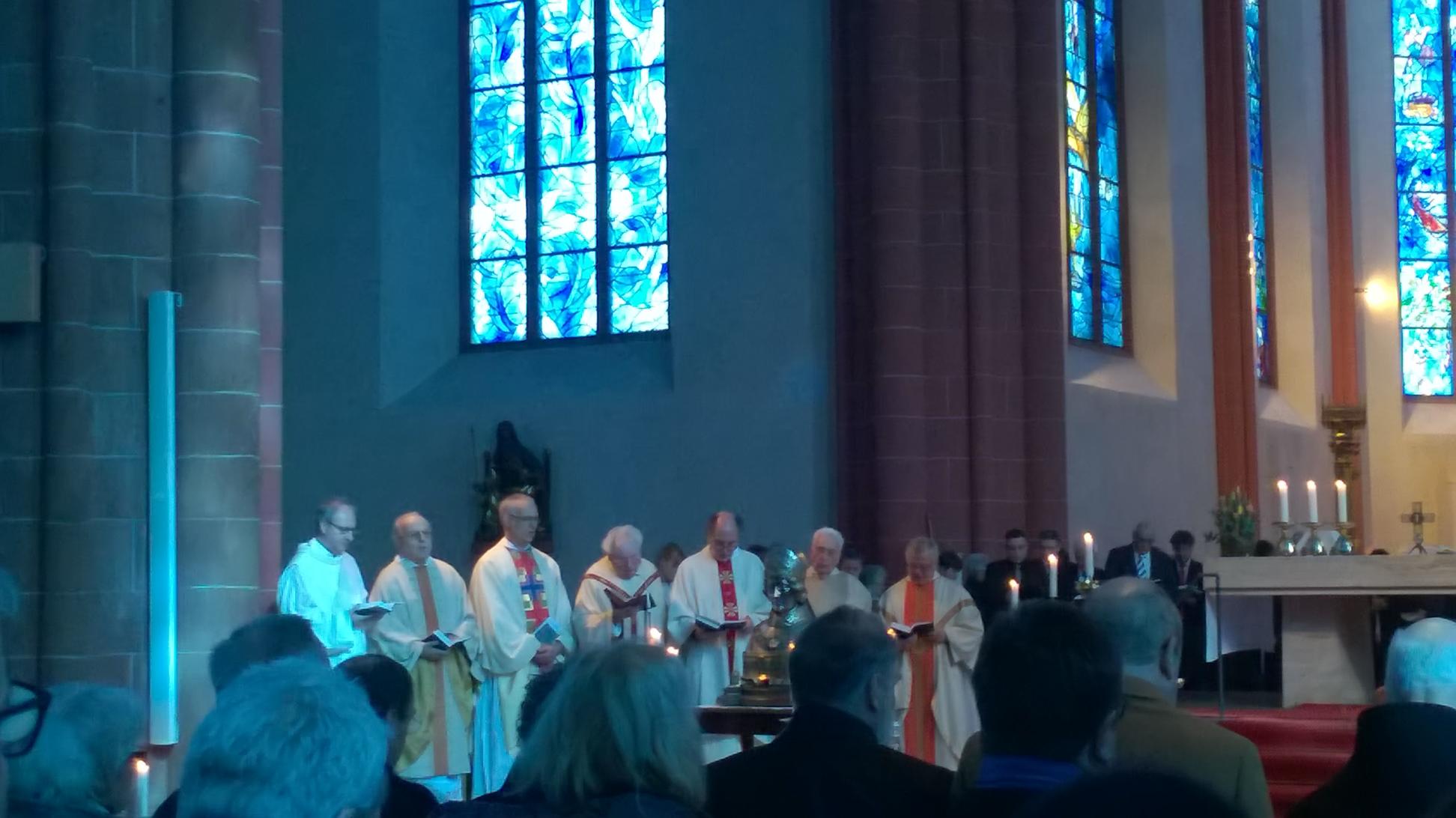 Festgottesdienst 95. Geburtstag Monsignore Klaus Mayer (c) Ralph Hammes
