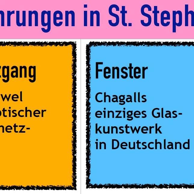 Führungen St. Stephan