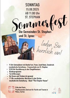 Sommerfest 2025 (c) St. Stephan