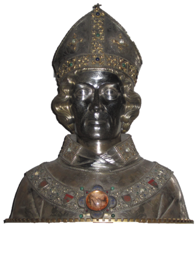 Büstenreliquiar von Erzbischof Willigis in St. Stephan