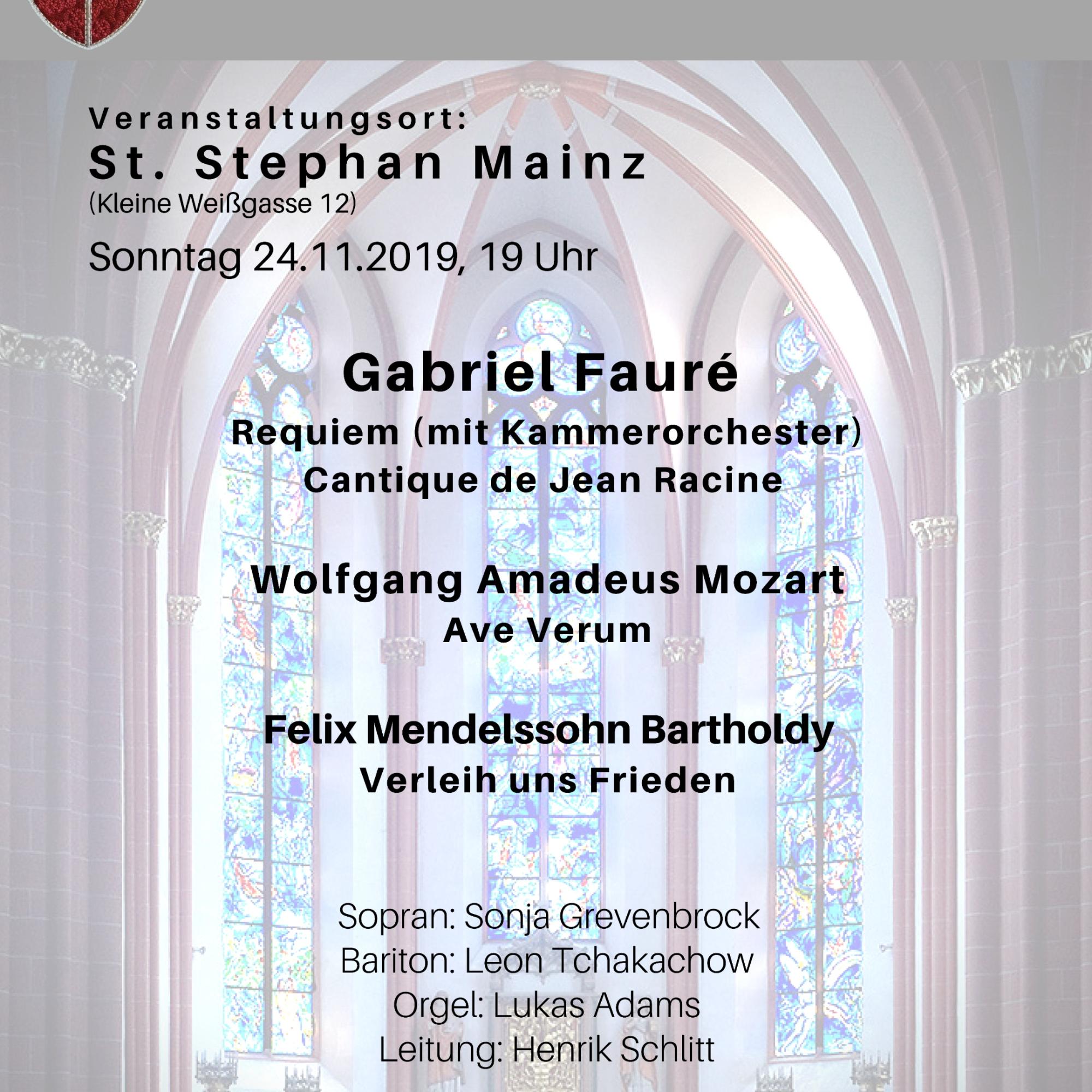 Pfarrei St. Stephan Mainz Pfarrei St. Stephan Mainz