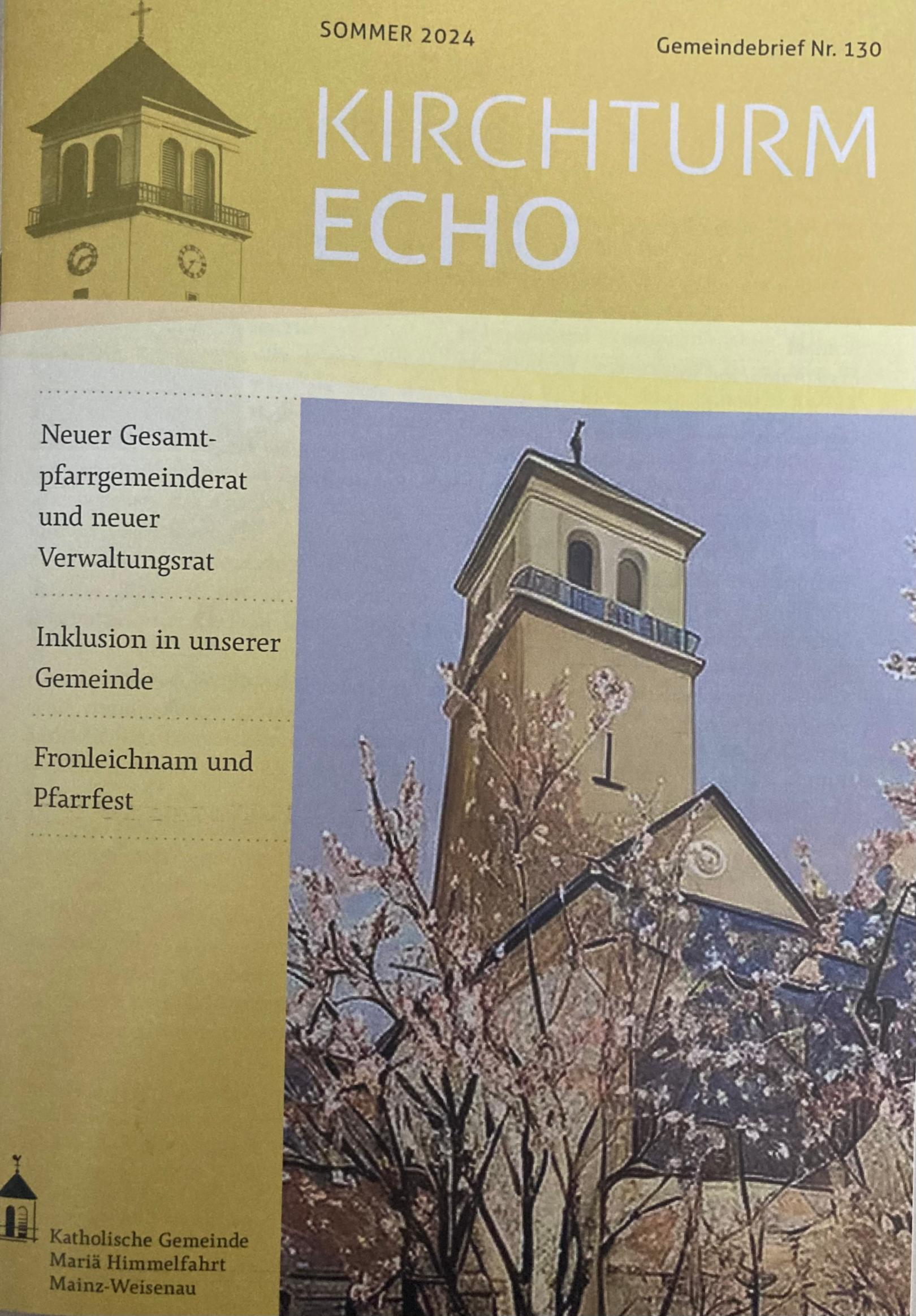 Kirchturm Echo (c) Mariä Himmelfahrt