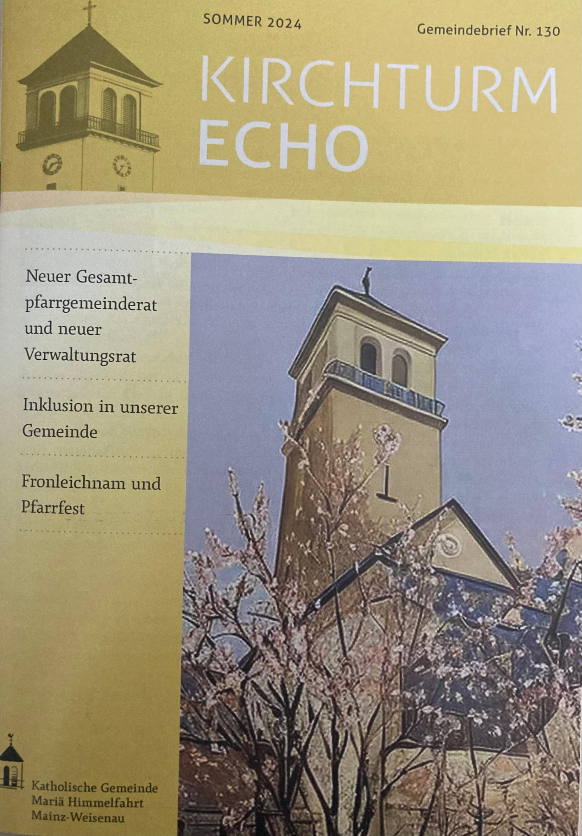 Kirchturm Echo