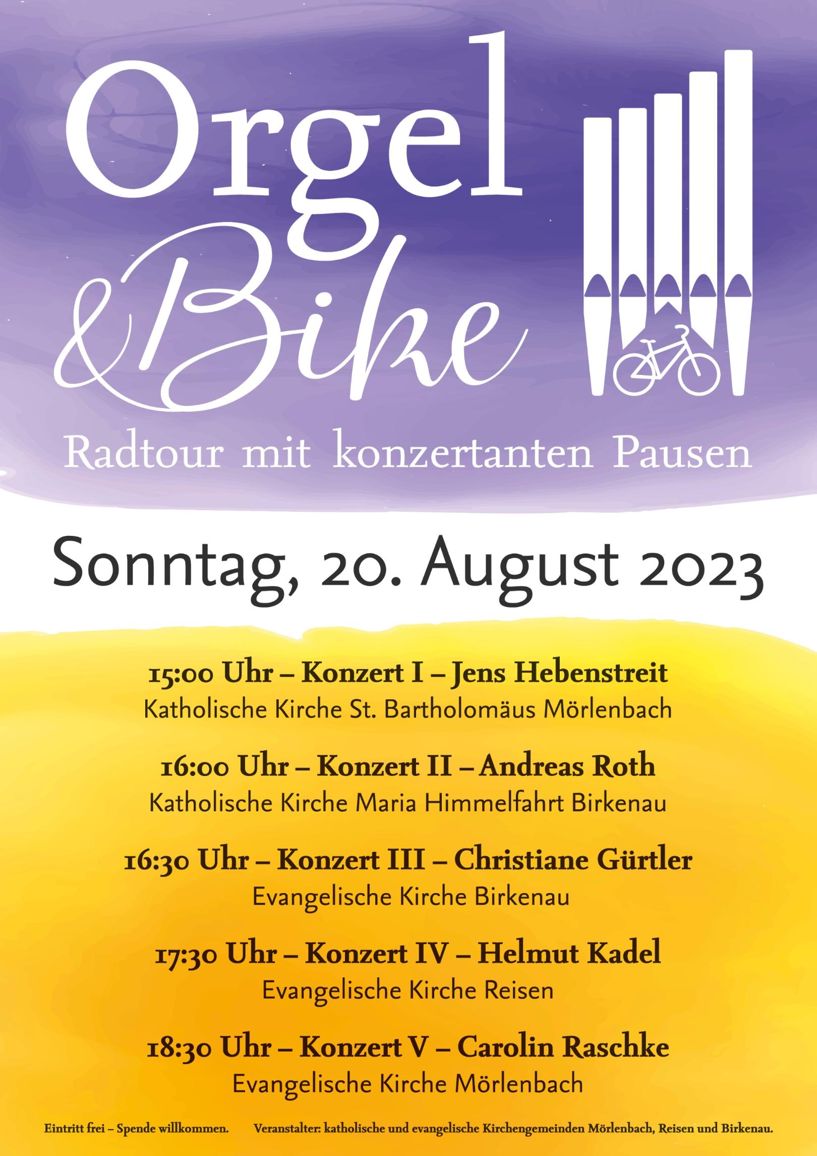 Orgel & Bike 2023 (c) Sonja Stein