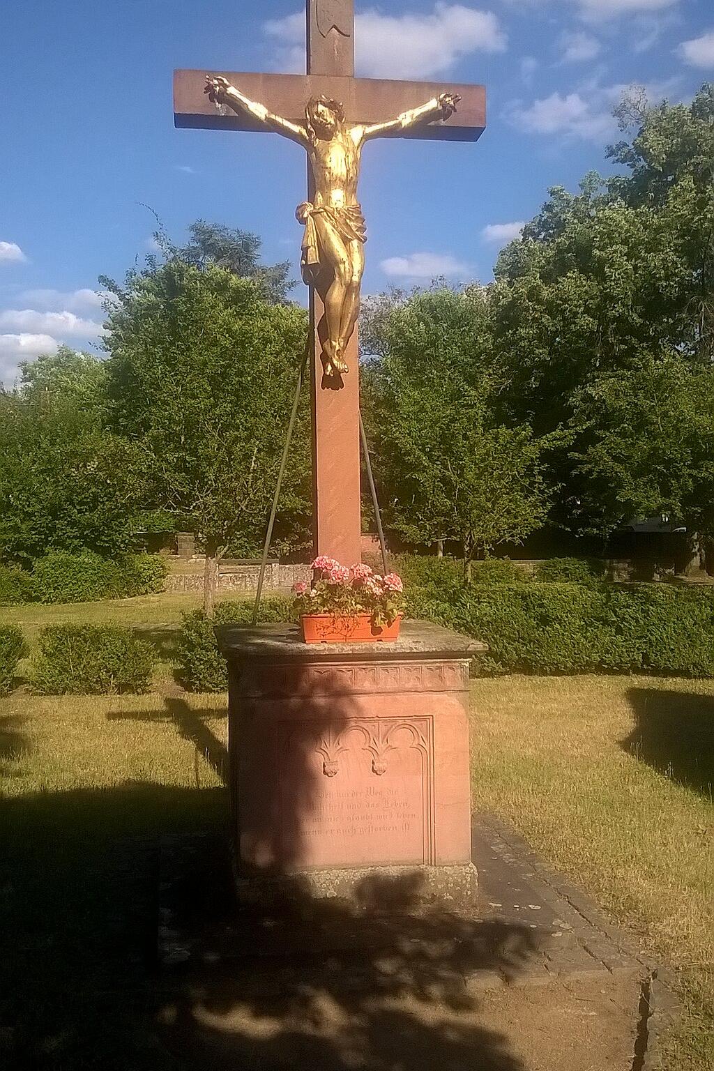 Friedhofskreuz Alter Friedhof Dietesheim