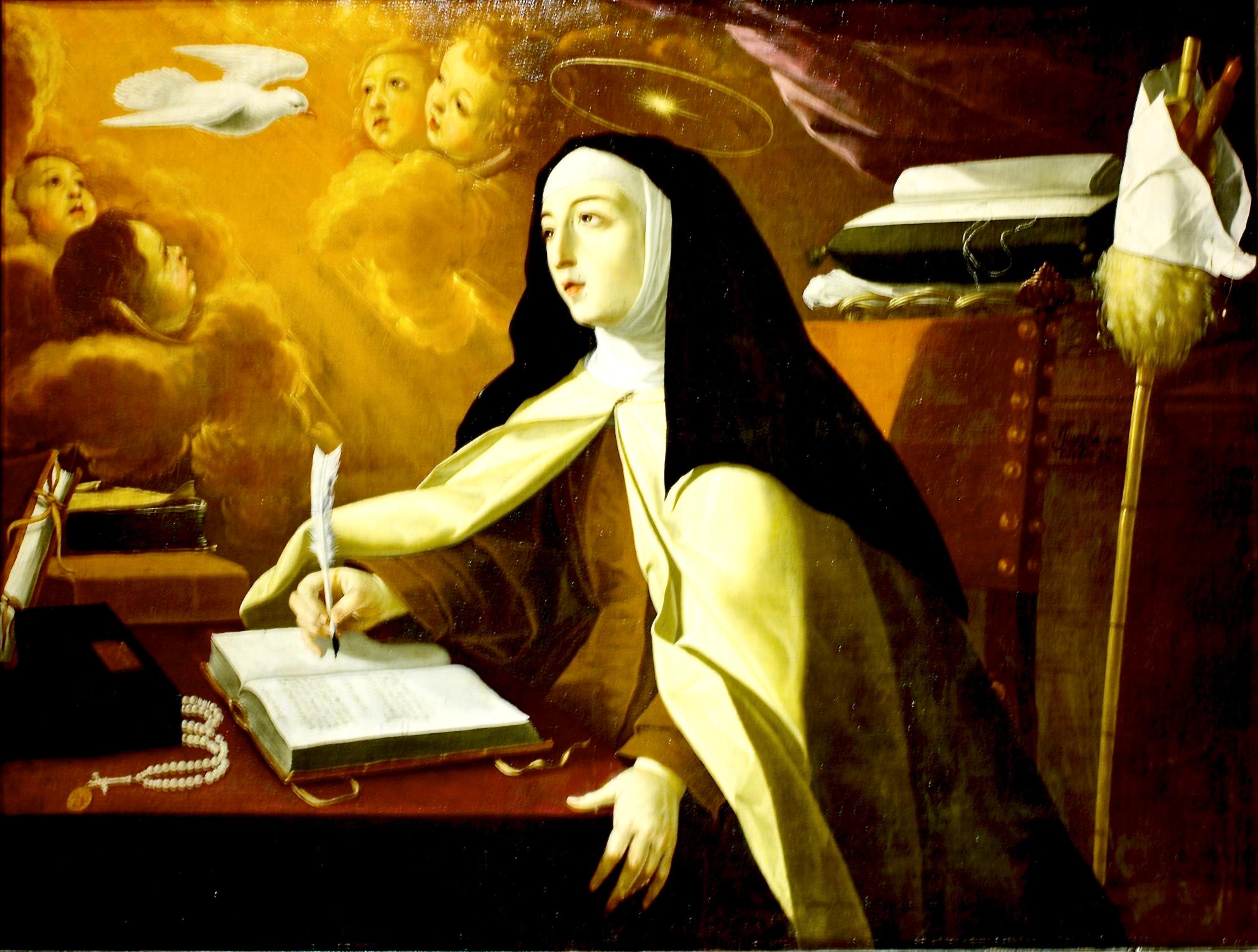 Bild der Heiligen Theresa von Avila