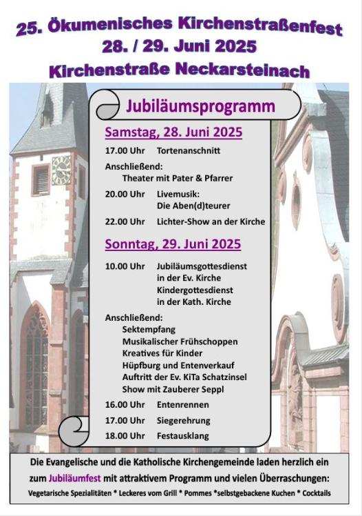 Kirchenstraßenfest 2025