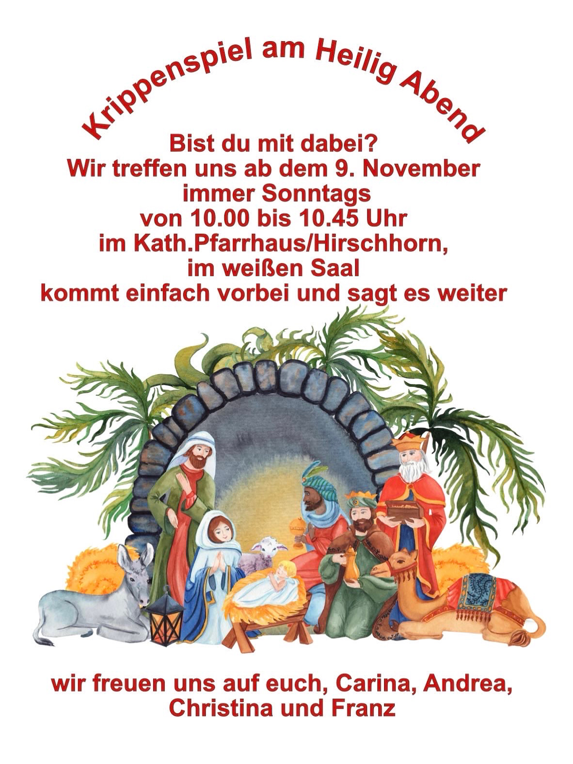 Krippenspiel Hi 2025